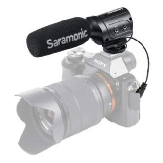 Микрофоны - Saramonic Mini Directional Condenser Microphone SR-M3 - быстрый заказ от производителя