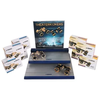 Binoculars - Konus Theatre Binoculars Kit - Display with Top Card Including Theatre Binoculars - quick order from manufacturer