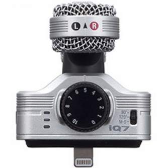 Mikrofoni - Zoom iQ7 MS Stereo Microphone for iPhone and iPad - ātri pasūtīt no ražotāja