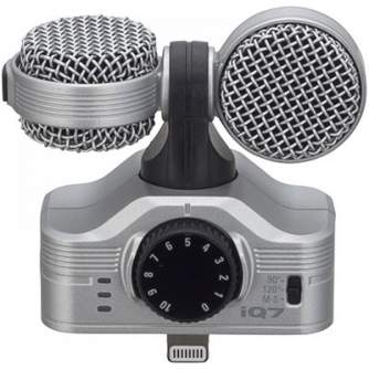 Mikrofoni - Zoom iQ7 MS Stereo Microphone for iPhone and iPad - ātri pasūtīt no ražotāja