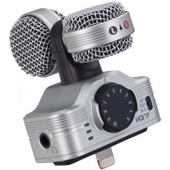 Microphones - Zoom iQ7 MS Stereo Microphone for iPhone and iPad - quick order from manufacturer