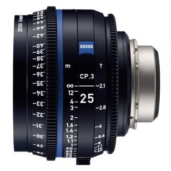 CINEMA Video objektīvi - Carl Zeiss Compact Prime CP.3 2.1/25mm XD PL Mount Lens - ātri pasūtīt no ražotāja