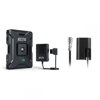 Portatīvie akumulatori - Anton Bauer Titon Base Kit, for Blackmagic 2-Pin and LP-E6 - ātri pasūtīt no ražotāja