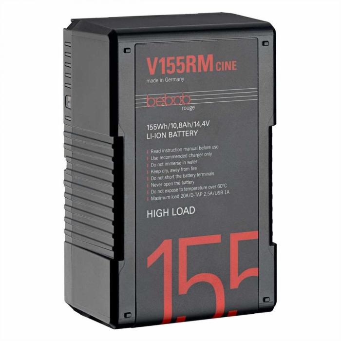 V-Mount аккумуляторы - Bebob V155RM-CINE V-Mount Li-Ion High Load Battery 14.8V / 155Wh - быстрый заказ от производителя