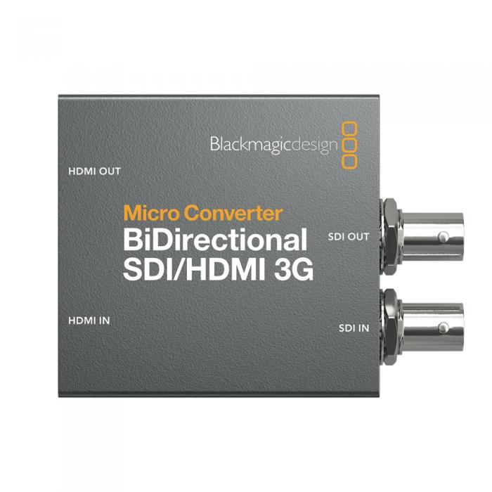 Converter Decoder Encoder - Blackmagic Design Micro Converter BiDirect SDI/HDMI 3G PSU - quick order from manufacturer