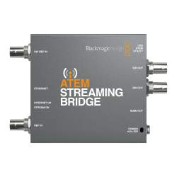 Streaming, Podcast, Broadcast - Blackmagic Design ATEM Streaming Bridge (BM-SWATEMMINISBPR) - quick order from manufacturer