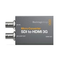 Signāla kodētāji, pārveidotāji - Blackmagic Design Micro Converter SDI to HDMI 3G PSU - perc šodien veikalā un ar piegādi