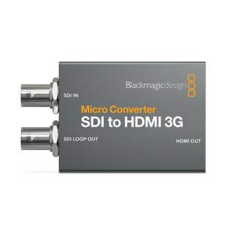Converter Decoder Encoder - Blackmagic Design Micro Converter SDI to HDMI 3G PSU - quick order from manufacturer