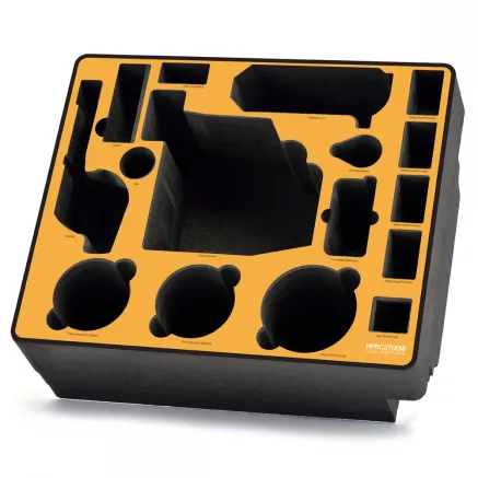 HPRC 2730SDW Hard Case with Dividers - Black