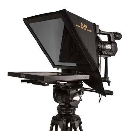 Ikan PT3500 - 15 Teleprompter w/ 15 Reversing Monitor for Location/Studio PT3500