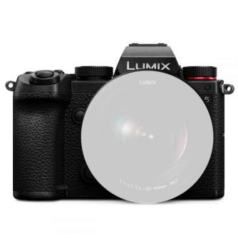 Bezspoguļa kameras - Panasonic Lumix S5 Body (DC-S5E-K) - ātri pasūtīt no ražotāja