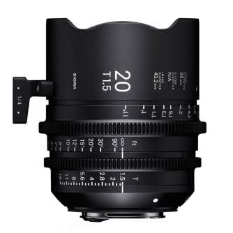 CINEMA Video Lences - Sigma FF High Speed Prime 20mm T1.5 E-Mount - quick order from manufacturer
