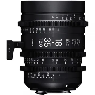 CINEMA Video objektīvi - Sigma High Speed Zoom 18-35mm T2 EF-Mount - ātri pasūtīt no ražotāja