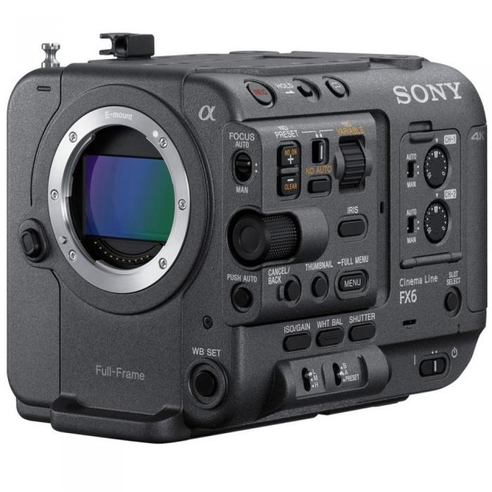 Pro video kameras - Sony ILME-FX6 Cinema line Full Frame Professional Handheld camcorder - ātri pasūtīt no ražotāja