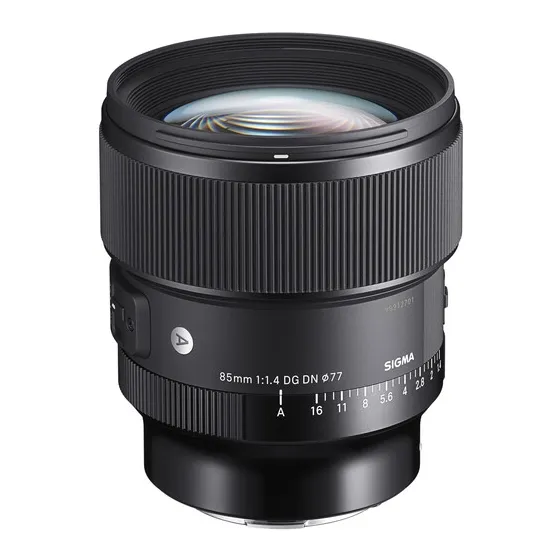 Sigma 85mm F1.4 DG DN ART for Sony E/FE-Mount Full Frame mirrorless 322965