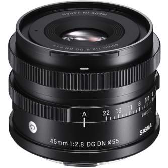 Mirrorless Lenses - Sigma 45mm F2.8 DG DN Sony E-mount [CONTEMPORARY] 360965 - быстрый заказ от производителя