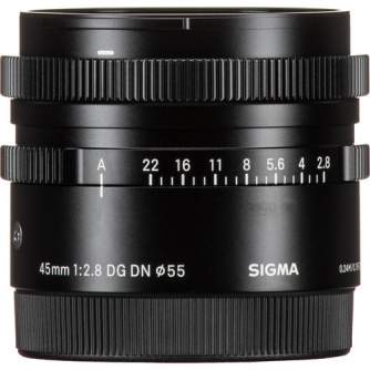 Objektīvi - Sigma 45mm F2.8 DG DN Sony E-mount [CONTEMPORARY] 360965 - быстрый заказ от производителя