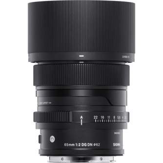 Mirrorless Lenses - Sigma 65mm F2.0 DG DN lens (Contemporary) Sony E 353965 - quick order from manufacturer