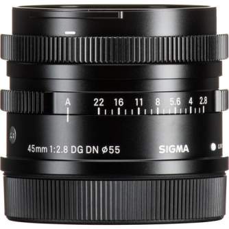 Objektīvi - Sigma 45mm F2.8 DG DN Leica L [CONTEMPORARY] 360969 - быстрый заказ от производителя