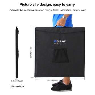 New - Photo studio LED Puluz 60cm 3380 lmn shadow less tent - quick order from manufacturer