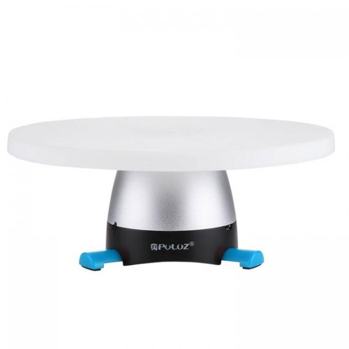 3D/360 systems - Puluz Electronic 360 Degree Rotation Head (blue) PU364L - buy today in store and with delivery