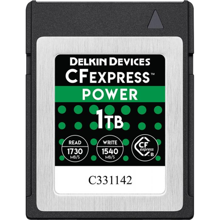 Карты памяти - DELKIN CFEXPRESS POWER R1730/W1430 1TB DCFX1-1TB - быстрый заказ от производителя