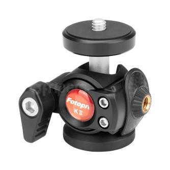 Tripod Heads - Fotopro KII ball head - black - buy today in store and with delivery