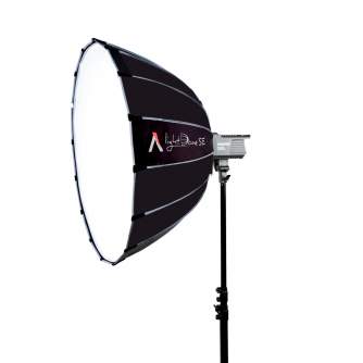Softboksi - Aputure Light Dome SE 85cm x 45cm fiberglass 1.5-2.5 stops 45deg honeycomb grid S-Type Bowens mount 1.1kg - perc šodien veikalā un ar piegādi