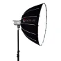 Softboksi - Aputure Light Dome SE 85cm x 45cm fiberglass 1.5-2.5 stops 45deg honeycomb grid S-Type Bowens mount 1.1kg - perc šodien veikalā un ar piegādi