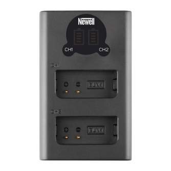 Chargers for Camera Batteries - Newell DL-USB-C dual channel charger for PS-BLS5 - quick order from manufacturer