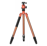 Photo Tripods - Fotopro X-go Predator tripod with FPH-62Q ballhead - orange-brown - quick order from manufacturerPhoto Tripods - Fotopro X-go Predator tripod with FPH-62Q ballhead - orange-brown - quick order from manufacturer