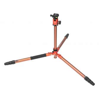 Штативы для фотоаппаратов - Fotopro X-go Predator tripod with FPH-62Q ballhead - orange-brown - быстрый заказ от производителя