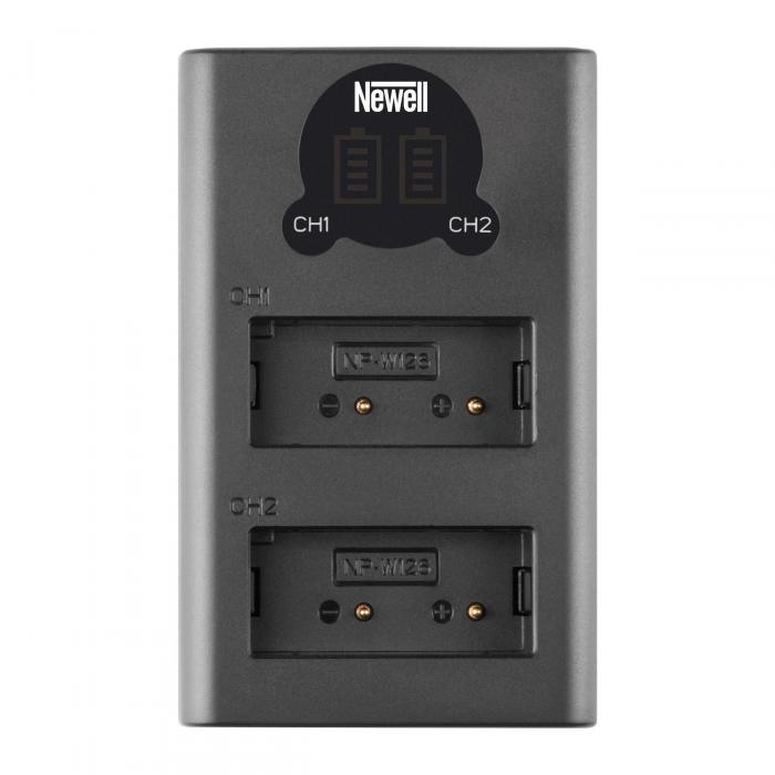 Chargers for Camera Batteries - Newell DL-USB-C dual channel charger for DMW-BLG10 - quick order from manufacturer