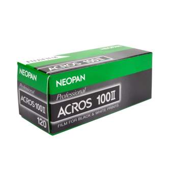 Фото плёнки - Fuji Neopan Acros 100 II roll film 120 - купить сегодня в магазине и с доставкой