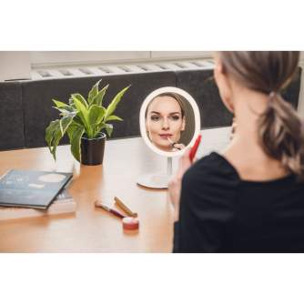 Make-up spoguļi - Humanas HS-ML03 make-up mirror with LED lighting - ātri pasūtīt no ražotāja