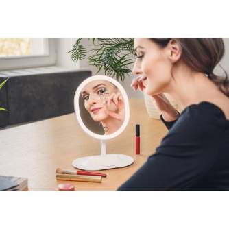 Make-up spoguļi - Humanas HS-ML03 make-up mirror with LED lighting - ātri pasūtīt no ražotāja