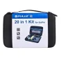 Sporta kameru aksesuāri - Puluz Set of 20 accessories for sports cameras PKT11 Combo Kits - perc šodien veikalā un ar piegādi
