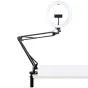 Ring Light - Puluz Foldable arm stand 10 inch 26cm bi-color LED Ring Vlogging Video Light Live PKT3090B - buy today in store and with delivery