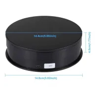 Discontinued - Puluz 360 rotating table black PU3048BDiscontinued - Puluz 360 rotating table black PU3048B