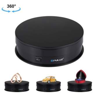 3D/360 systems - Puluz 360 rotating table black PU3048B - buy today in store and with delivery