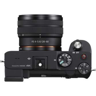 Bezspoguļa kameras - Sony A7C 28-60mm Black | 7C | Alpha 7C - perc šodien veikalā un ar piegādi