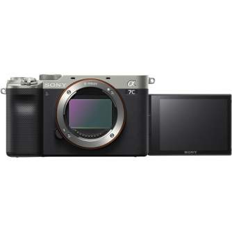 Bezspoguļa kameras - Sony A7C Body Silver | α7C | Alpha 7C - ātri pasūtīt no ražotāja