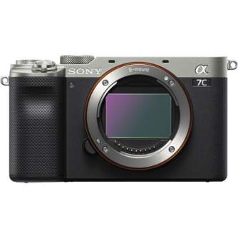 Mirrorless Cameras - Sony A7C Body (Silver) | (ILCE-7C/S) | (α7C) | (Alpha 7C) - quick order from manufacturer