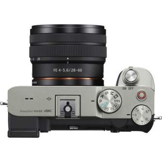Bezspoguļa kameras - Sony A7C 28-60mm Silver | α7C | Alpha 7C - ātri pasūtīt no ražotāja