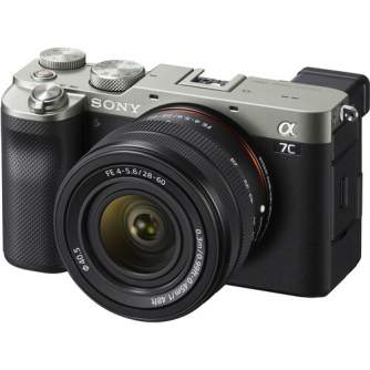 Mirrorless Cameras - Sony A7C 28-60mm (Silver) | (ILCE-7CL/S) | (α7C) | (Alpha 7C) - quick order from manufacturer