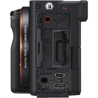 Mirrorless Cameras - Sony A7C Body (Black) | (ILCE-7C/B) | (α7C) | (Alpha 7C) - quick order from manufacturer