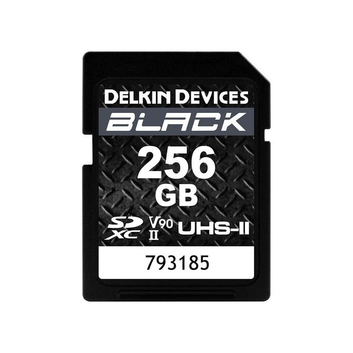 Atmiņas kartes - DELKIN SD BLACK RUGGED UHS-II (V90) R300/W250 256G DSDBV90256 - ātri pasūtīt no ražotāja