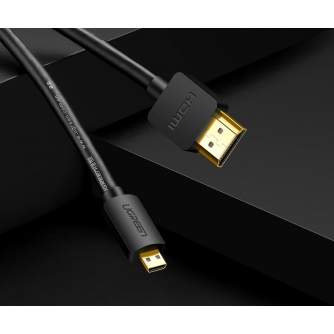 Vairs neražo - UGREEN HD127 Micro HDMI to HDMI cable 2.0V 2m (black)