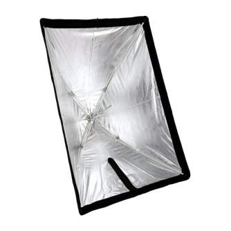Foto lietussargi - Godox SB-GUBW5070 Umbrella style softbox with grid 50x70cm - perc šodien veikalā un ar piegādi