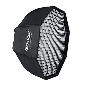 Зонты - Godox SB-GUBW80 Umbrella style softbox with grid Octa80cm - купить сегодня в магазине и с доставкой